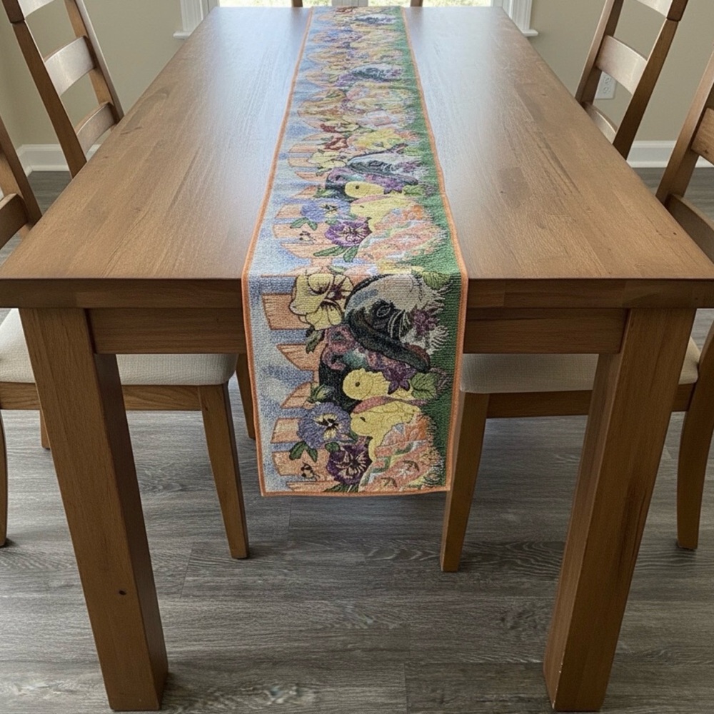 Spring Lillian Vernon 
Tapestry Table Runner